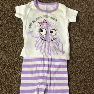 Glow in the dark Snuggle monster